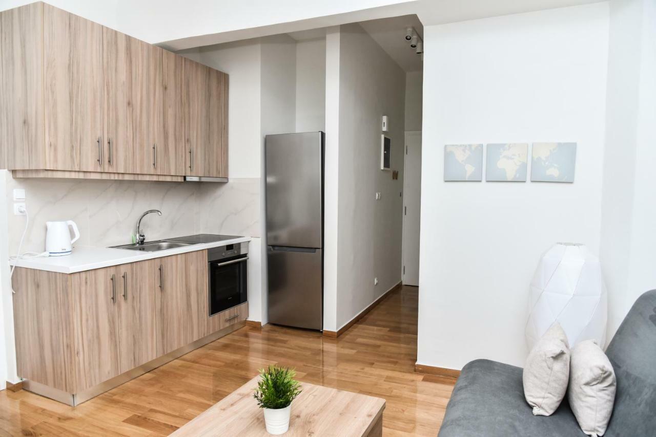 Warm Apartment At Exarchia 1 Bed 2 Pers Atene Esterno foto